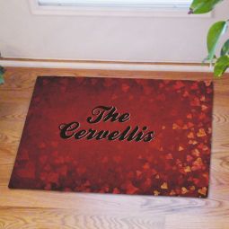Hearts Welcome Mat